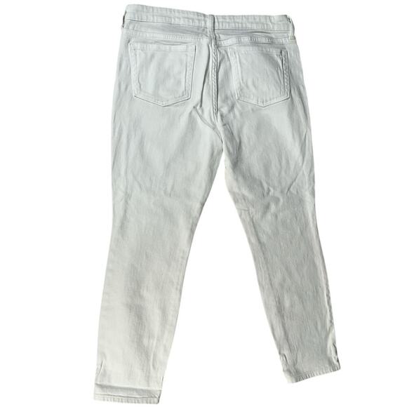 Gap Skinny Roll Up 1969 Size 8/29 White Jean Pants Womens 99% Cotton 1% Spandex - Picture 3 of 10